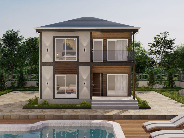 ✅ Mutfak dolabı ve tezgah dâhil
✅ Laminant parke ve fayans döşeme
✅ Ağır çelik profil kullanımı
✅ Nakliye ve yerinde montaj
✅ 4 mevsim sıcak ve soğuk izolasyon
✅ Dış cephe 30 yıl garantili
✅ Elektrik ve su tesisatı 5 yıl garantili
✅ PVC doğrama ve ısı yalıtımlı çift cam
✅ Depreme dayanıklı yapı
✅ Alçı, boya ve diğer tamamlayıcı işlemler