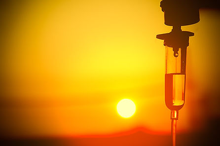vintage with sunset iv fluid use for intravenous volume in patient dehydration.jpg