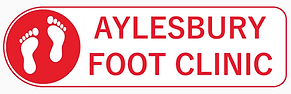 Aylesbury Foot Clinic Logo yu gothic medium bold beige background bigger boarder.png