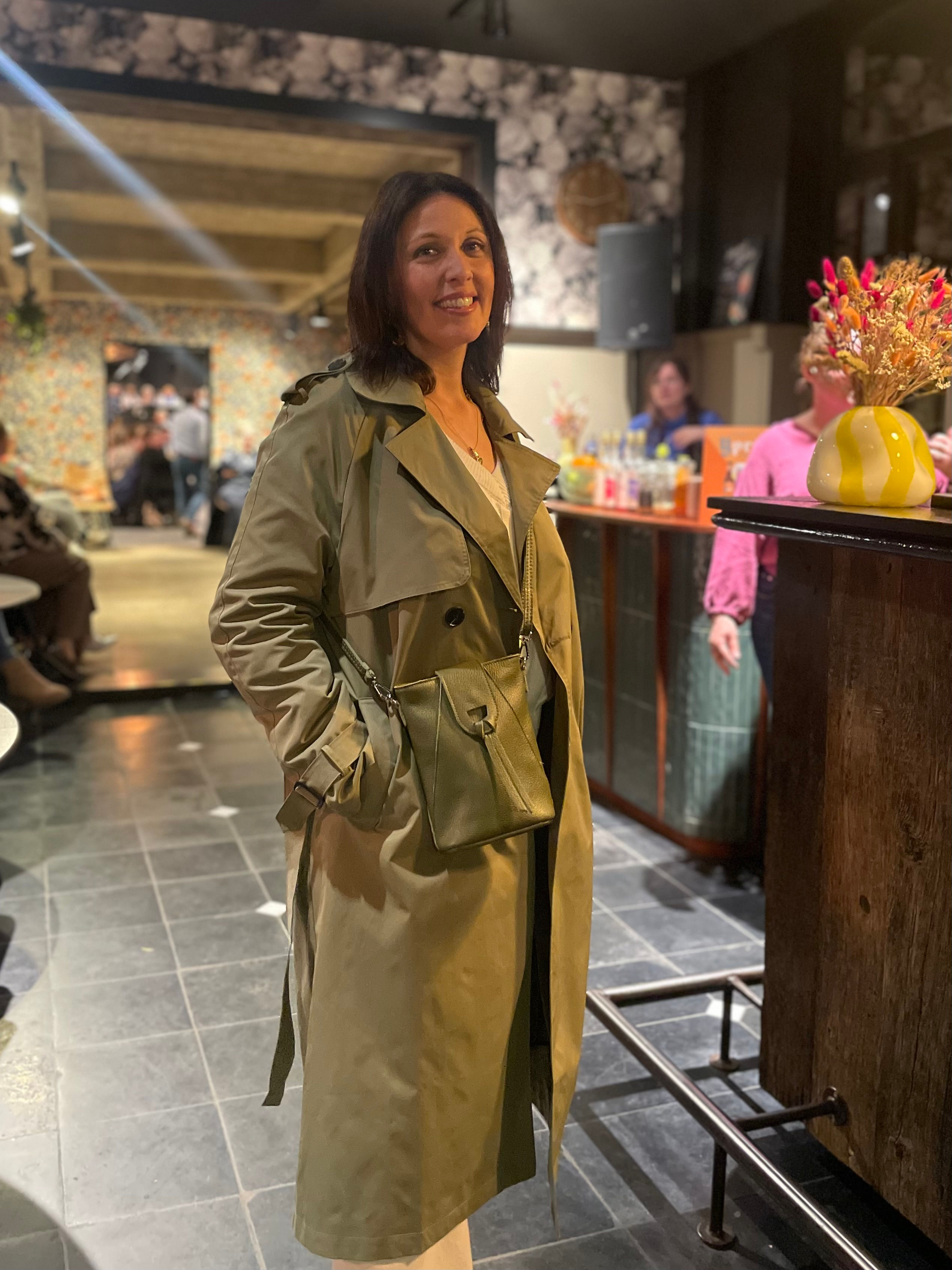 Trenchcoat lang