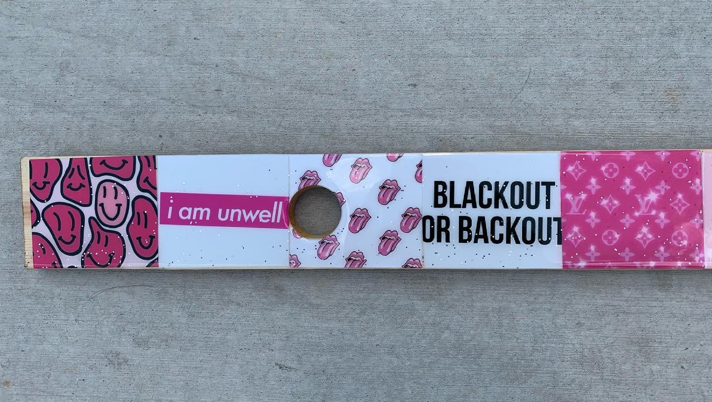 The Pink Aesthetic Shot Ski