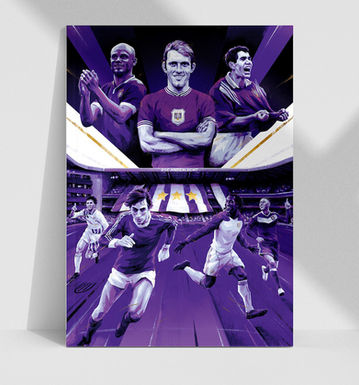 These football Times, illustrated magazine cover