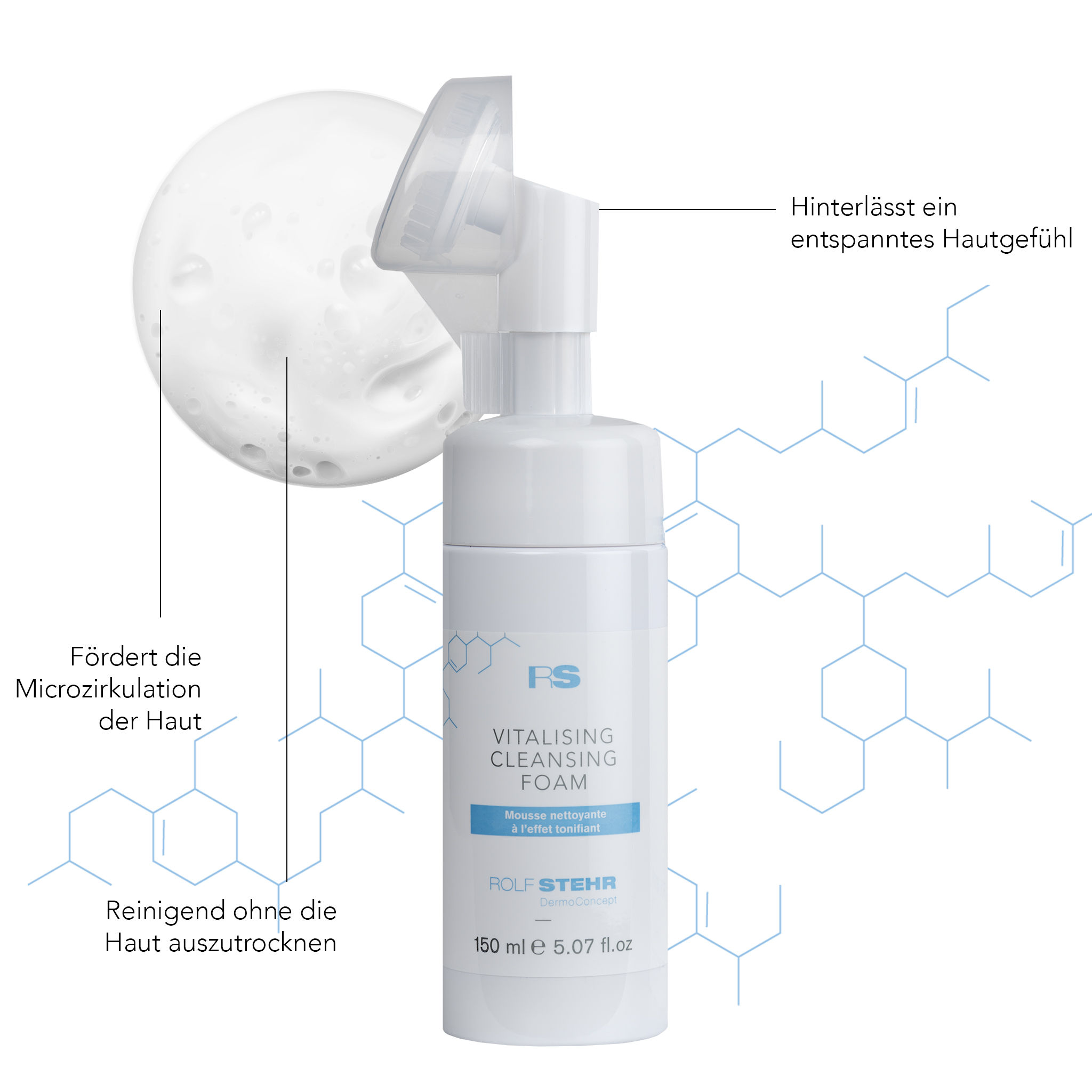 Dehydrated VITALISING CLEANSING FOAM