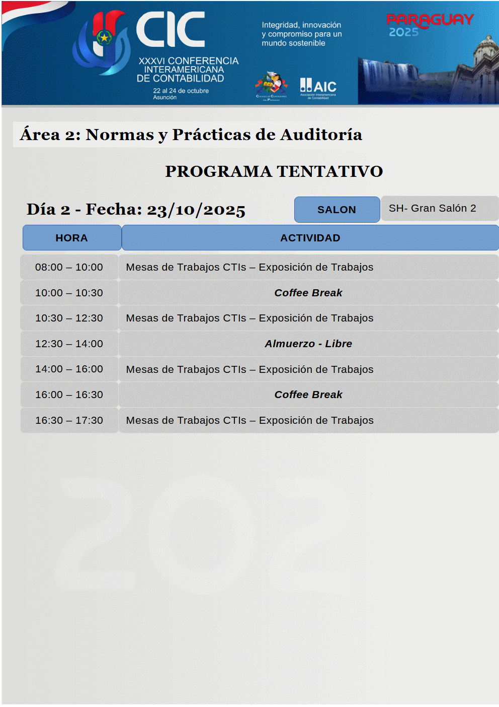 1.0-CIC-2025 Programa CTI-Normas y Practicas de Auditoria