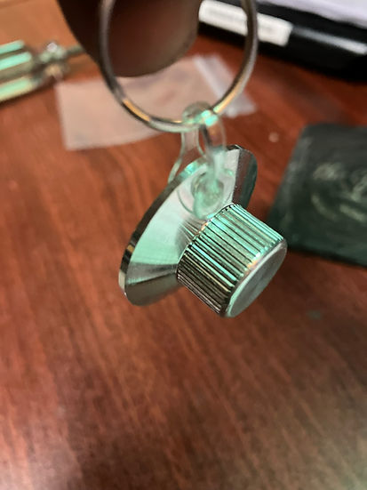 "Authentic" RS Control Knob Keychain