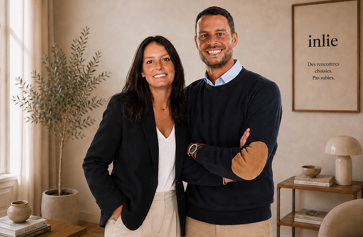 Julie et Vincent, fondateurs d’Inlie