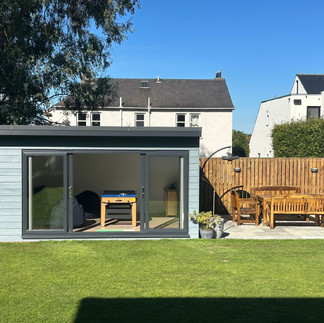 Boss Garden Rooms - Garden Office with Patio