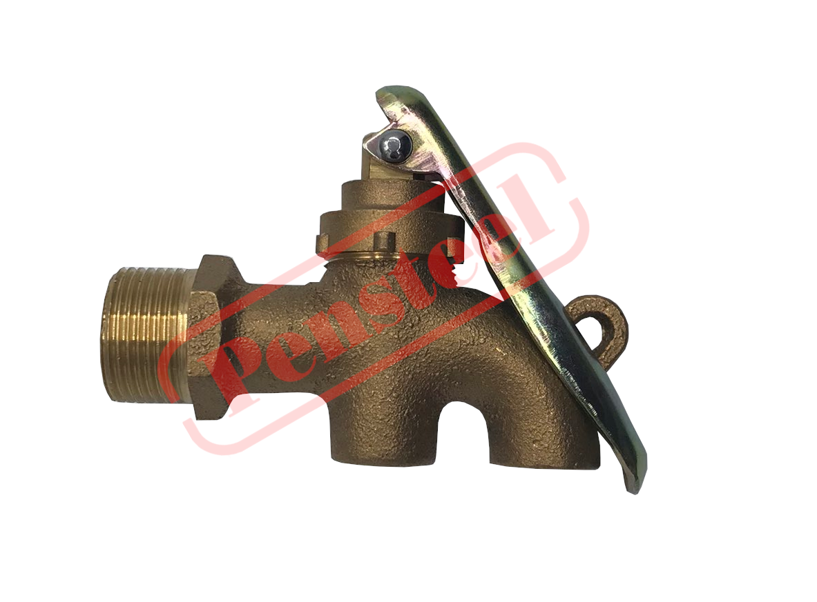 All Brass 3/4 Inch BSP Drum Tap - BDT-12