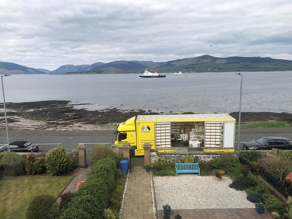 removal lorry in Bute