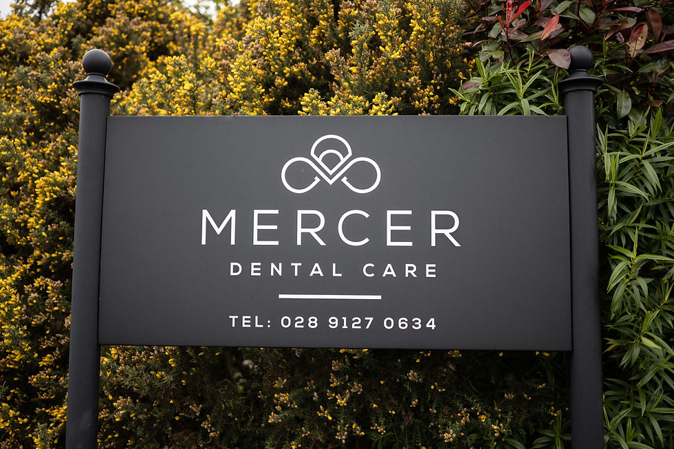 Mercer Dental Sign
