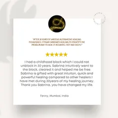 Customer testimonial