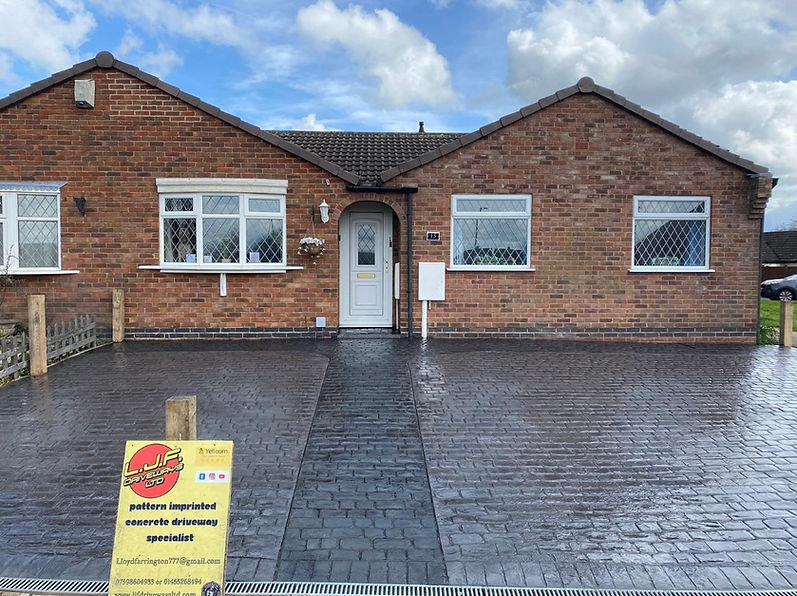 LJF Driveways concrete driveway & paving