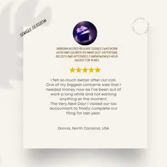 Customer testimonial