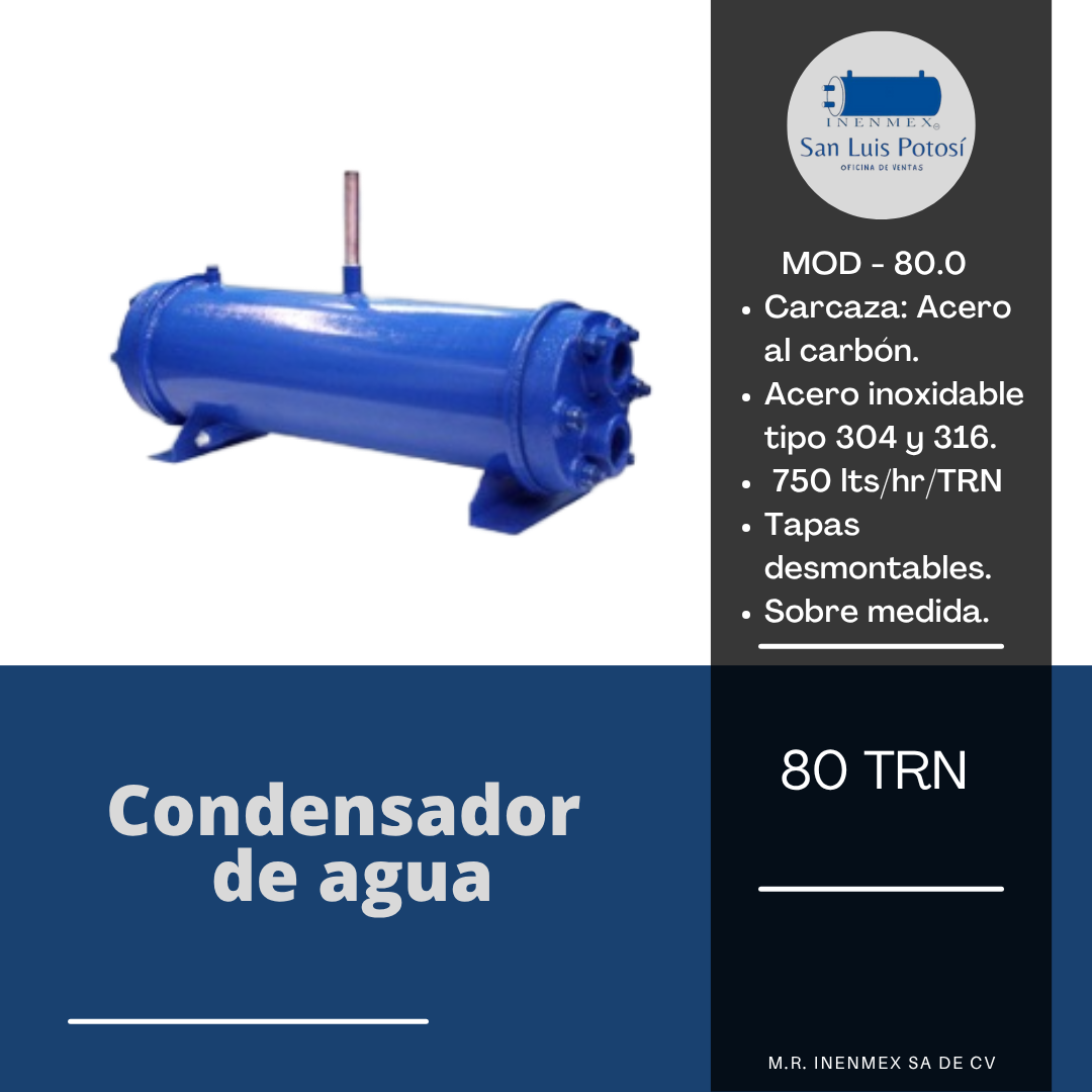 Condensador de Agua MOD - 80.0