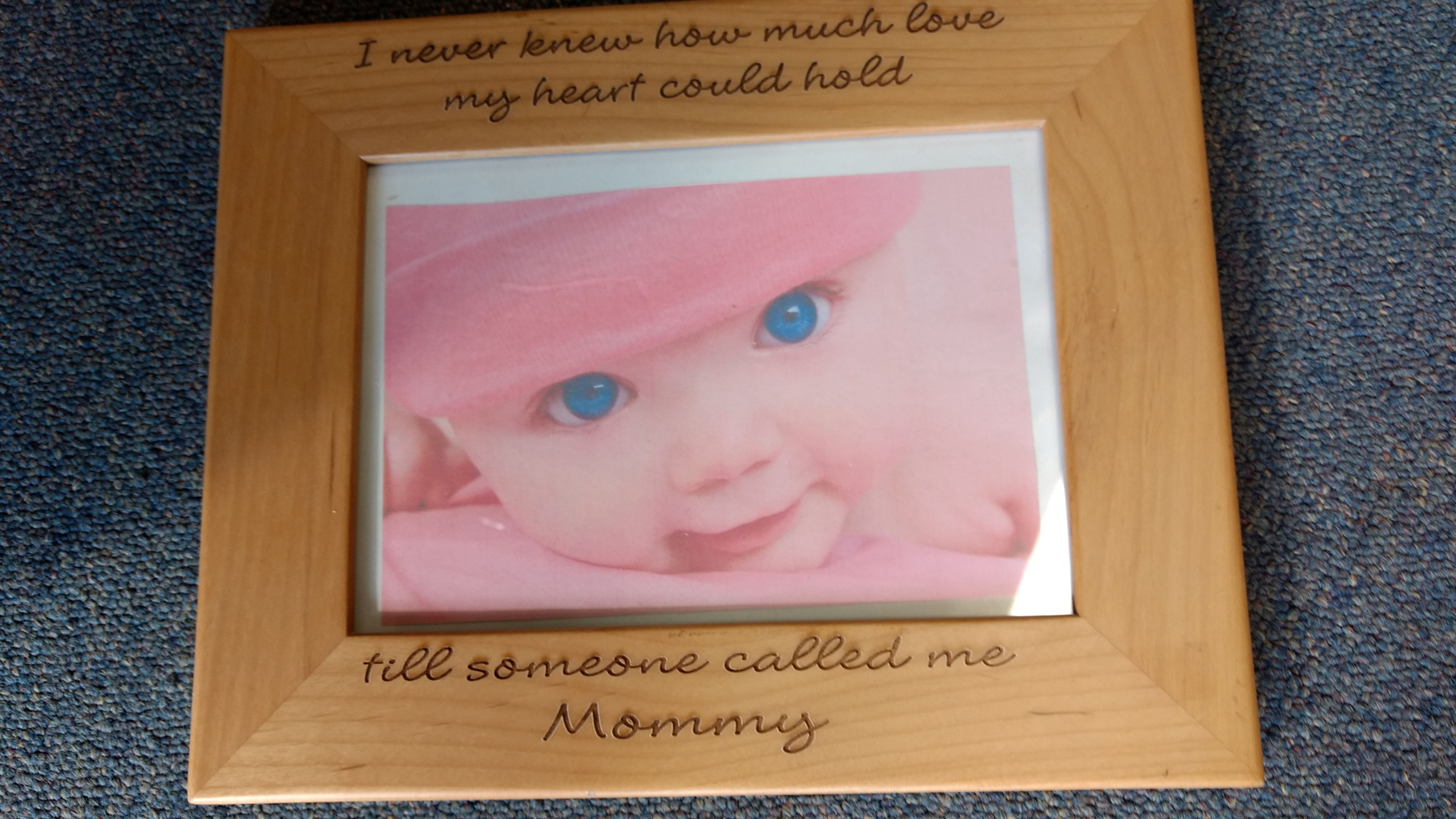 Alder wood frame