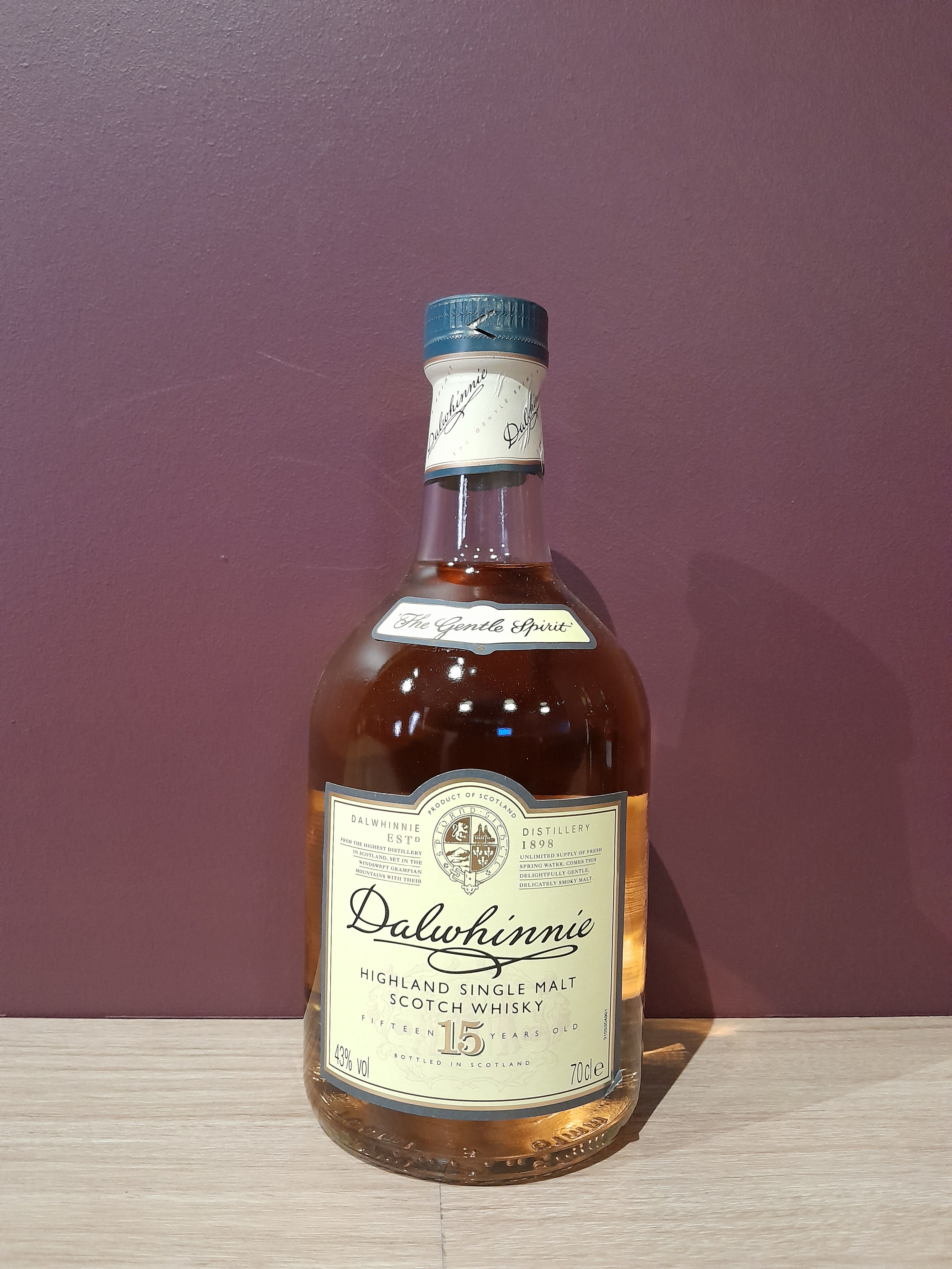 Dalwhinnie 15yr Whisky 700ml