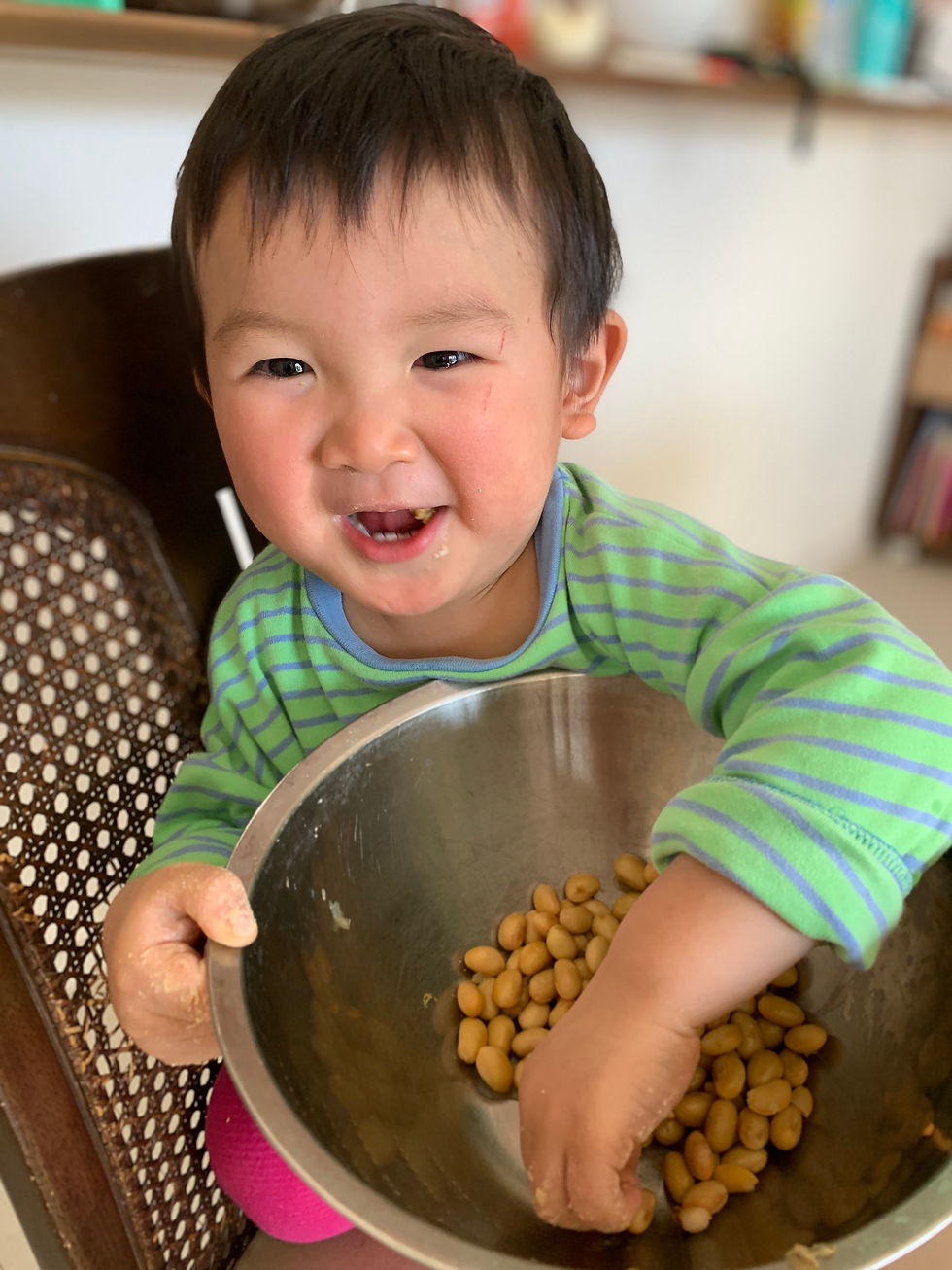 親子味噌作り@埼玉県鴻巣市