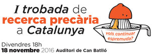 I Trobada de Recerca Precària a Catalunya