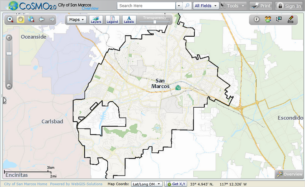 San Marcos Silverlight App