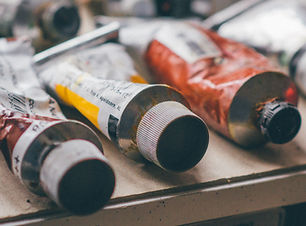 Paint Tubes Close-Up