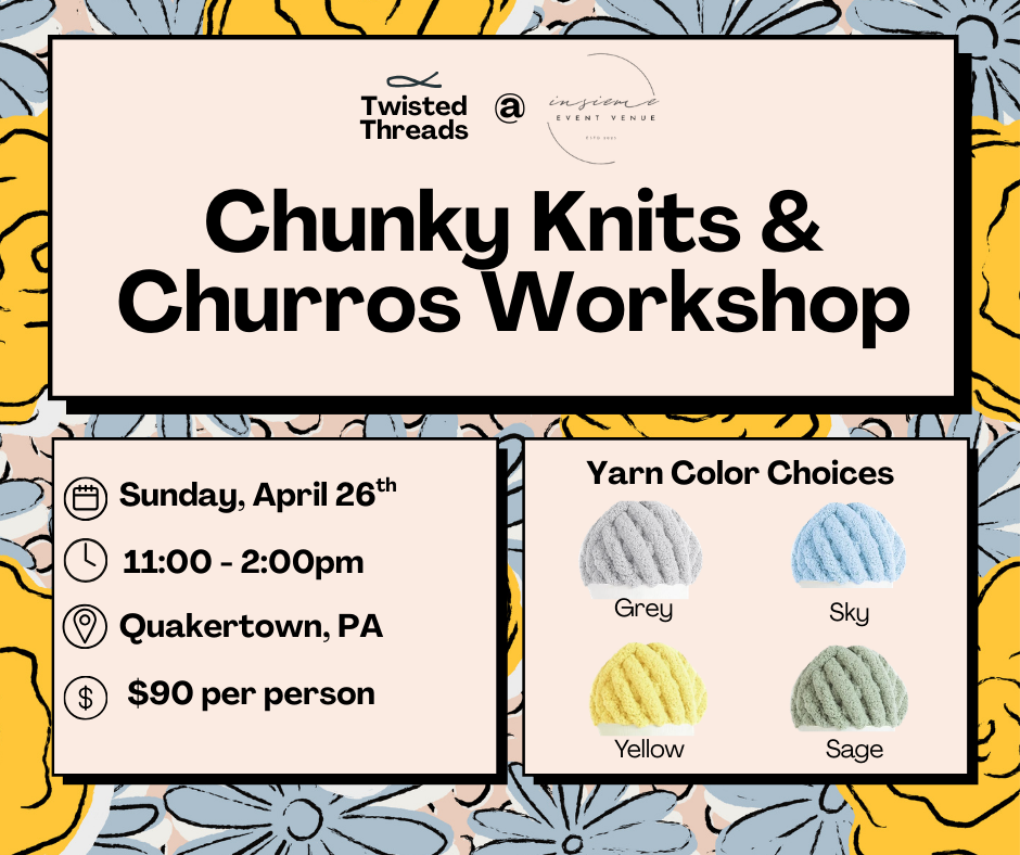 Chunky Knits + Churros