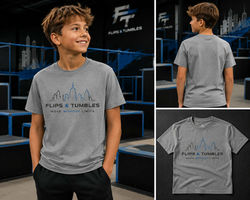 New Merch GREY Parkour Tee