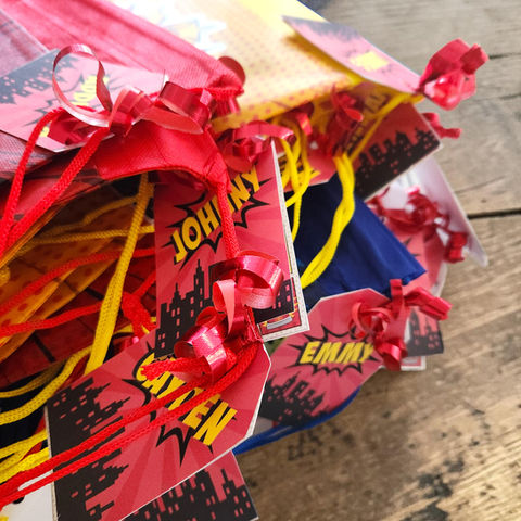 Personalized Party Favor Bags
