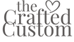 The Crafted Custom logo with the words "The Crafted Custom" and a heart symbol.