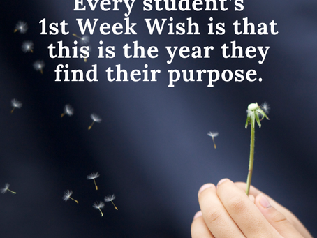 Every Kid's Hope for the 1st Day of School