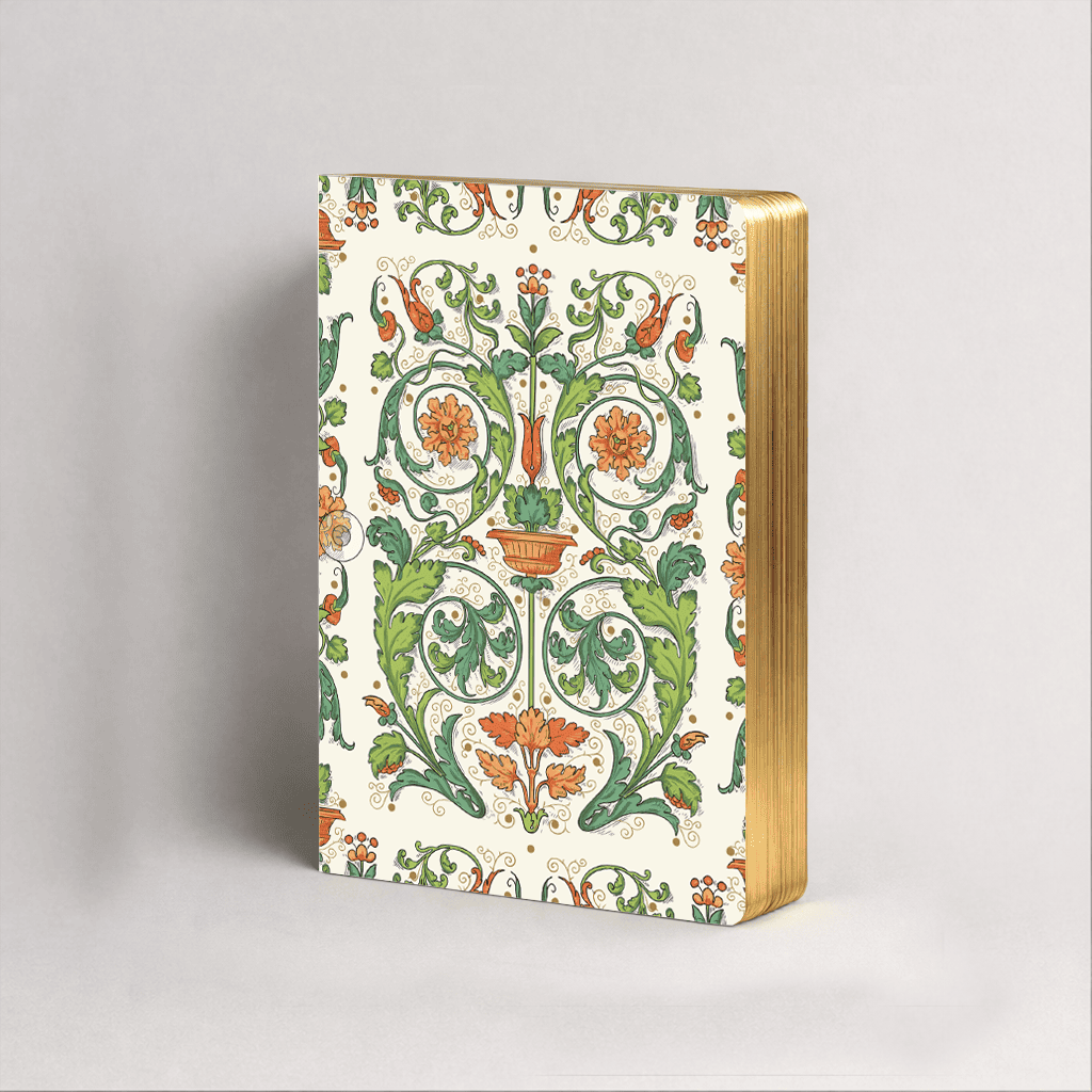 Taccuino A6 Oro | Flora