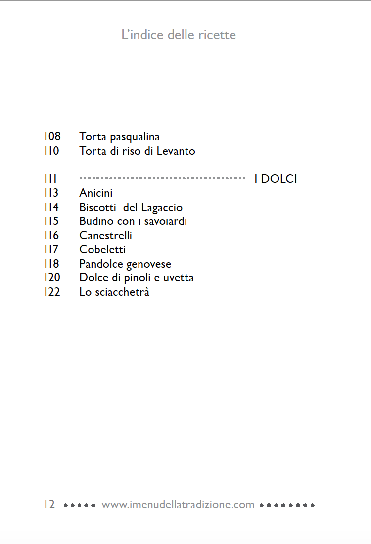 Miniatura: E-BOOK - I Menù della Tradizione Ligure
