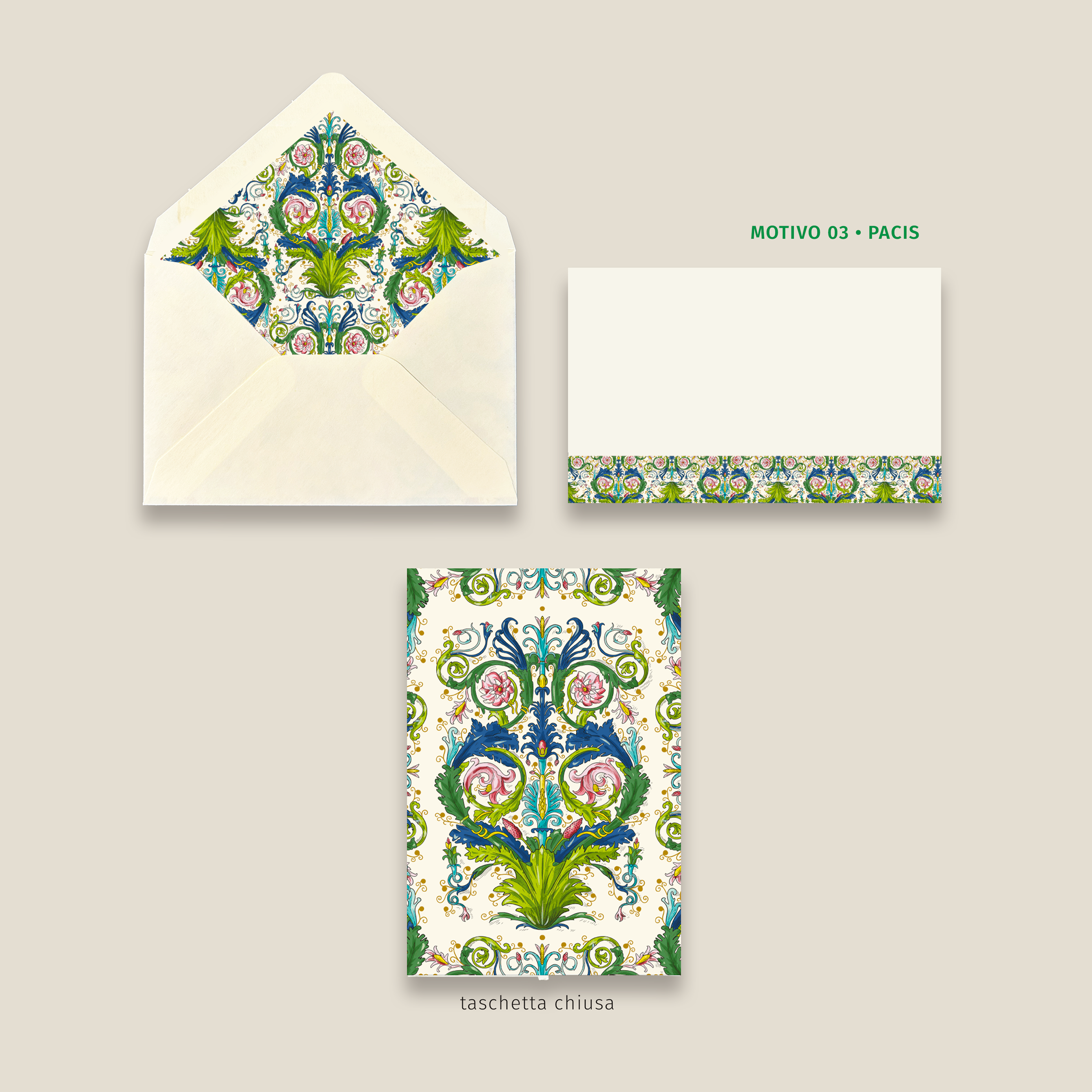 Set 10 Buste e 10 Biglietti | Pacis