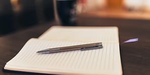Notebook and Pen
