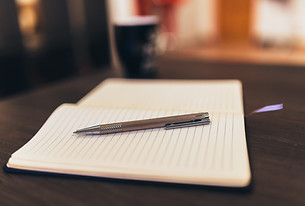 Notebook and Pen