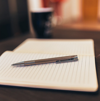 Notebook and Pen