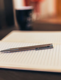 Notebook and Pen