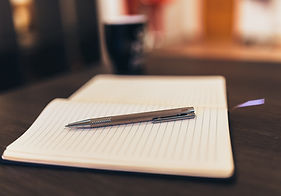Notebook and Pen