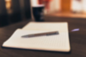 Notebook and Pen