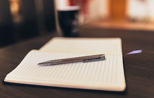 Notebook and Pen
