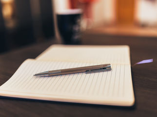 Notebook and Pen