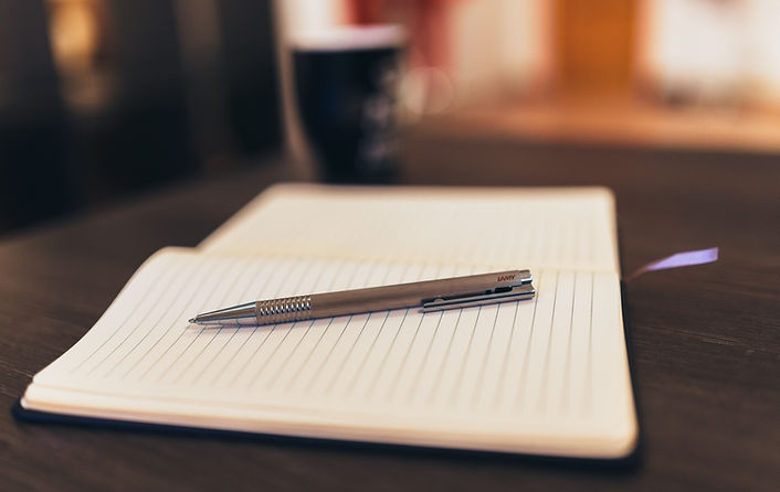 Notebook and Pen