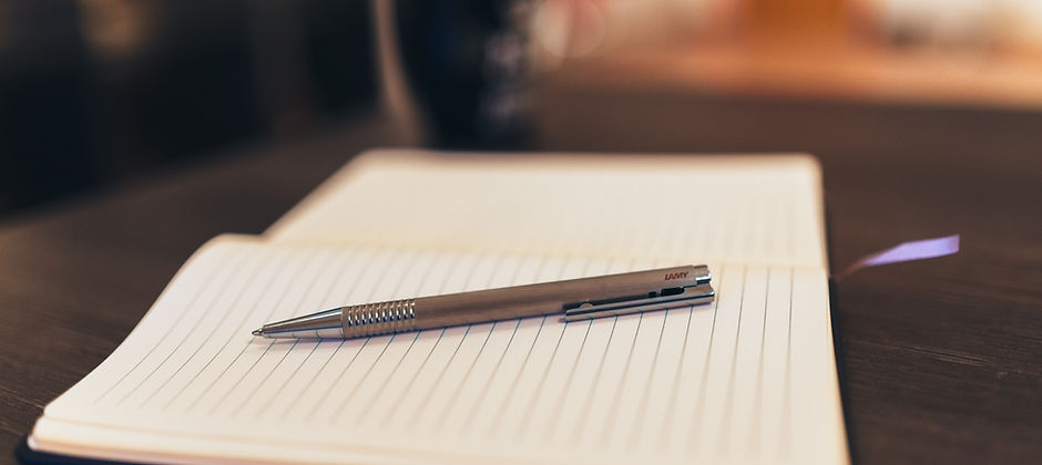 Notebook and Pen