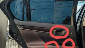 10系GSリアドア内張り取り外し