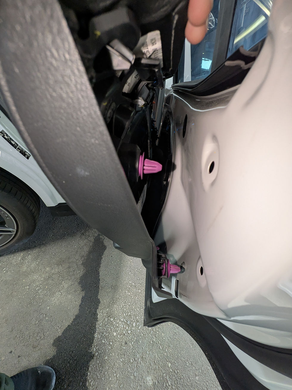 GLB リアドア内張り取り外し5