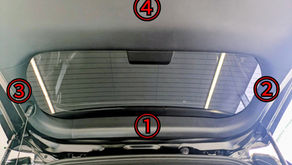 90系 NOAHVOXY バックドア内張り取り外し