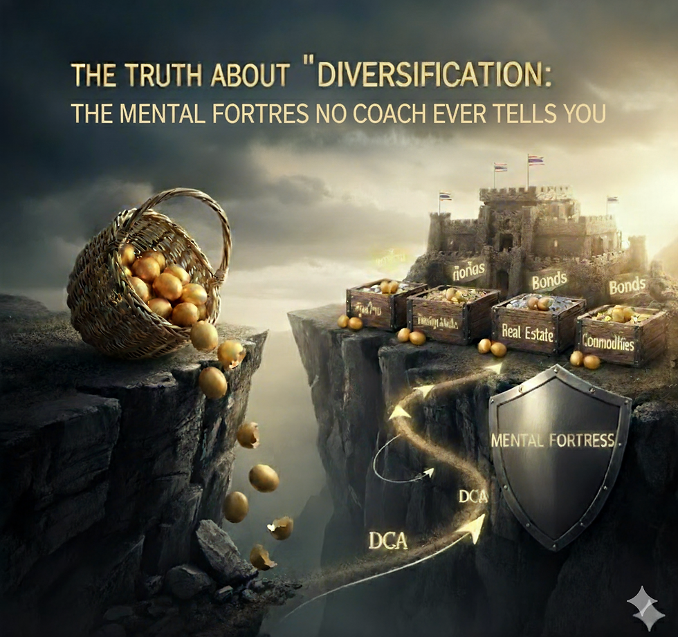 ความจริงของ "การกระจายความเสี่ยง": เกราะป้องกันทางจิตใจ ที่โค้ชไม่เคยเตือน