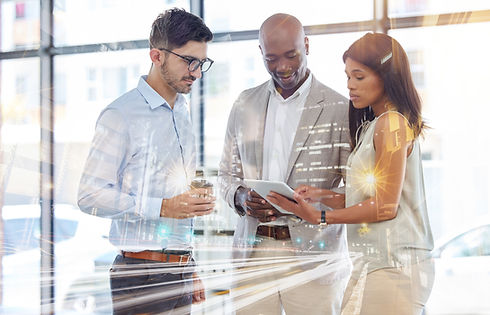 futuristic-tablet-working-overlay-business-people-with-tech-screen-hologram-looking-digita