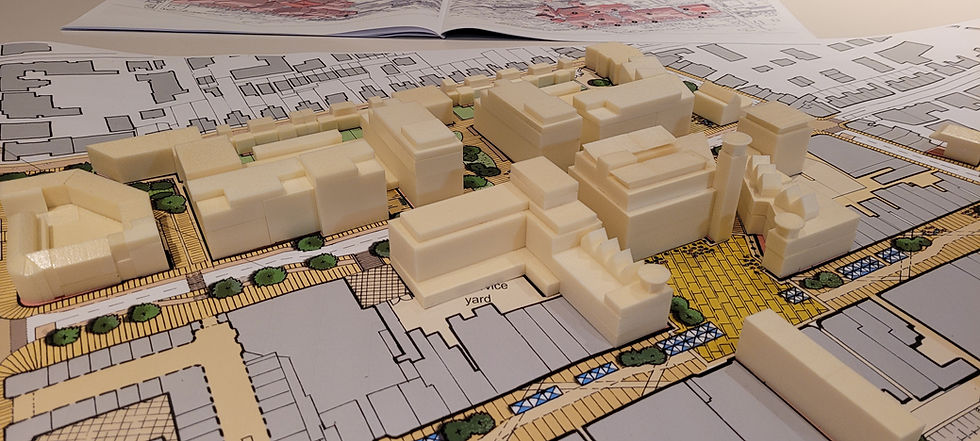 Boscombe Town Centre, Bournemouth model