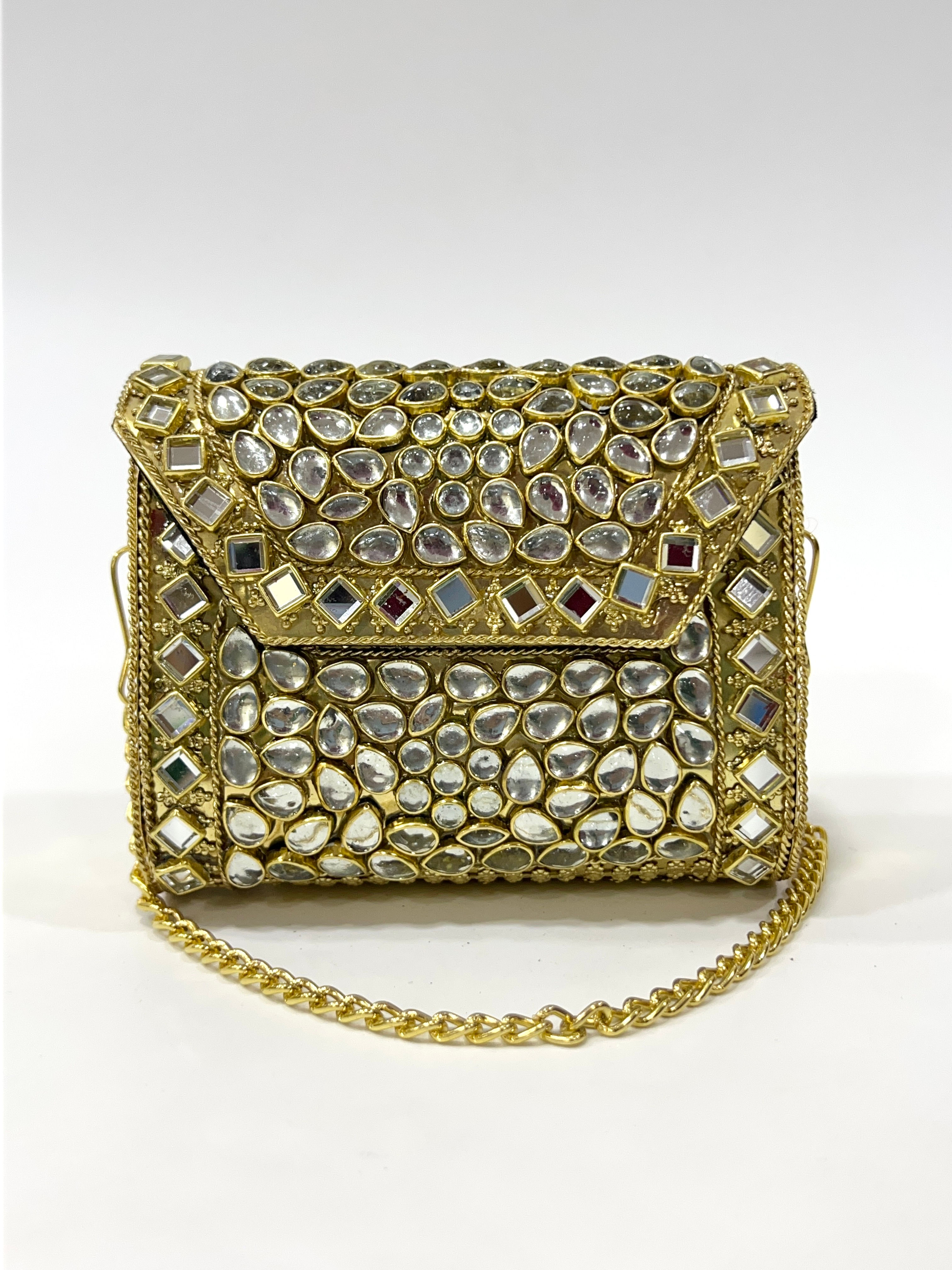 Eleonora Kundan Clutch