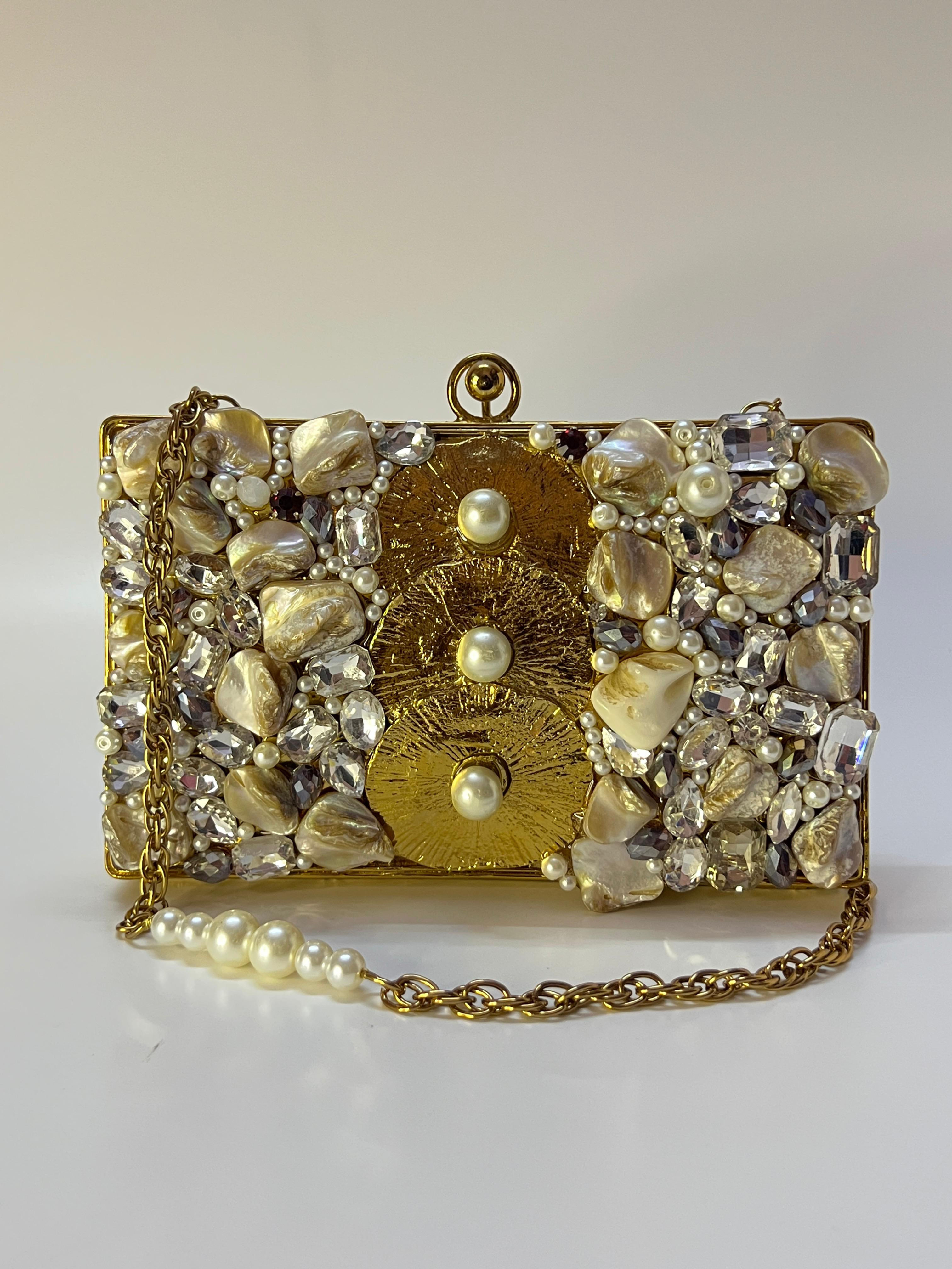 MOP Brass Clutches – Handmade for Weddings & Parties